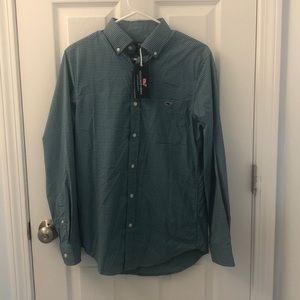 NWT Vineyard Vines Tucker Button-Down Whale Shirt